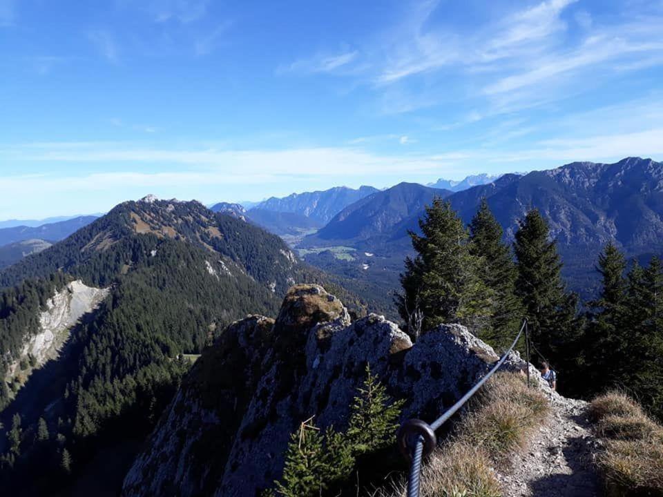 Ferienwohnung-Susanne-Im-Gaestehaus-Bergfrieden Bayersoien المظهر الخارجي الصورة