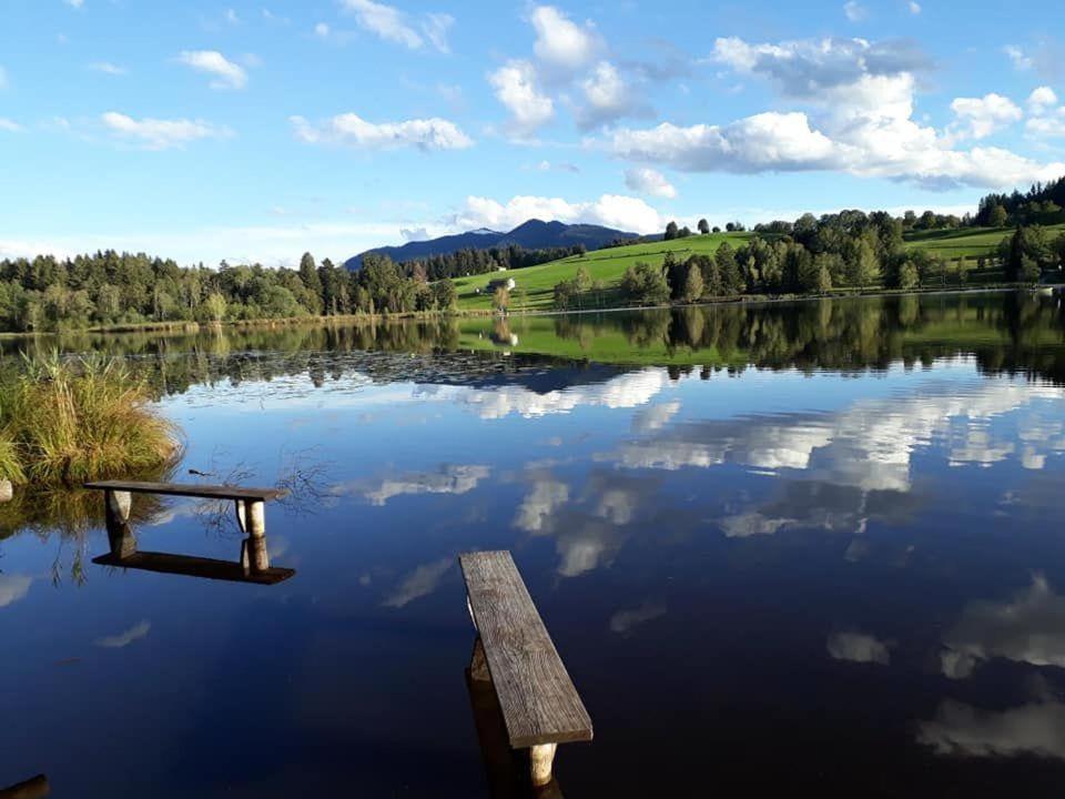 Ferienwohnung-Susanne-Im-Gaestehaus-Bergfrieden Bayersoien المظهر الخارجي الصورة